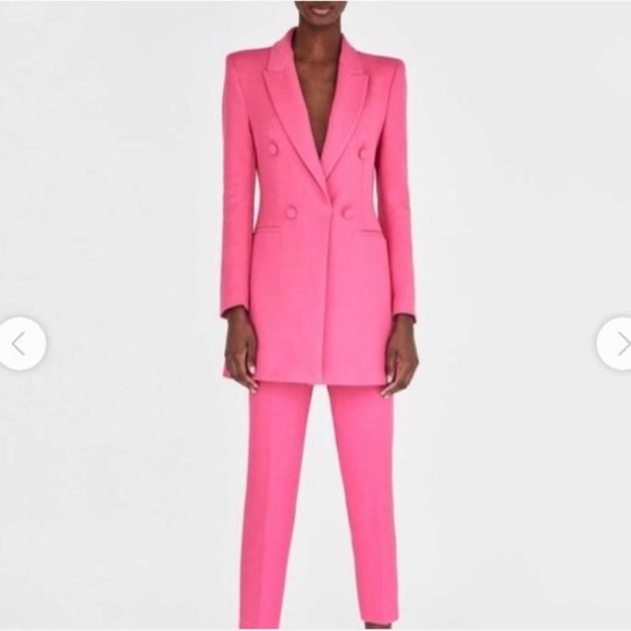 Zara pink blazer size Small - Picture 3 of 3